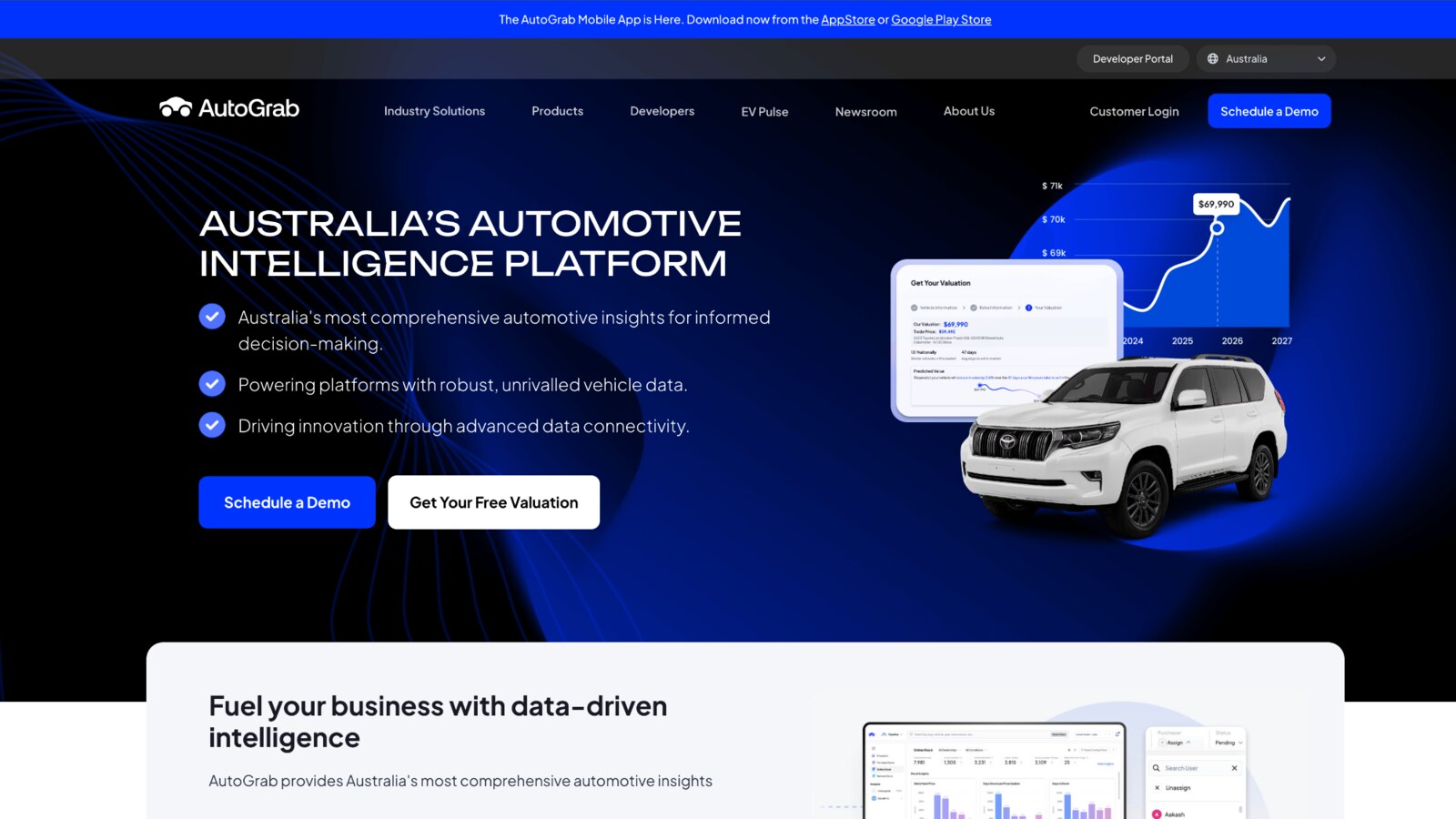Dealer Voice product interface